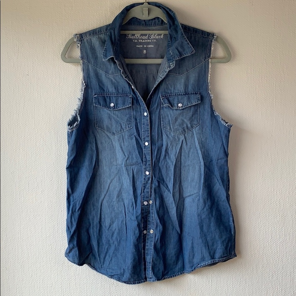 Light Jean Vest